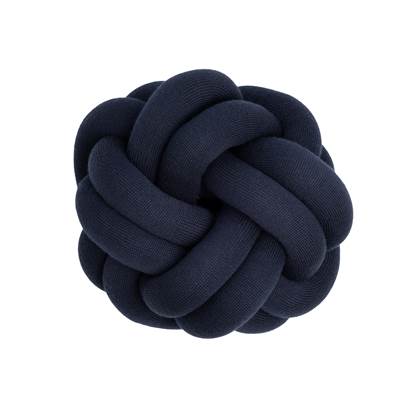 Design House Stockholm Knot Sierkussen Ã 30 cm Blauw Acryl