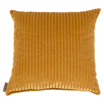 Dutchbone Dubai Gold Sierkussen 45 x 45 cm Geel Textiel Sierkussens Woonaccessoires