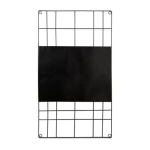 vtwonen Memo & Wire Magneetbord 105 x 60 cm Zwart Metaal Wanddecoratie Woonaccessoires